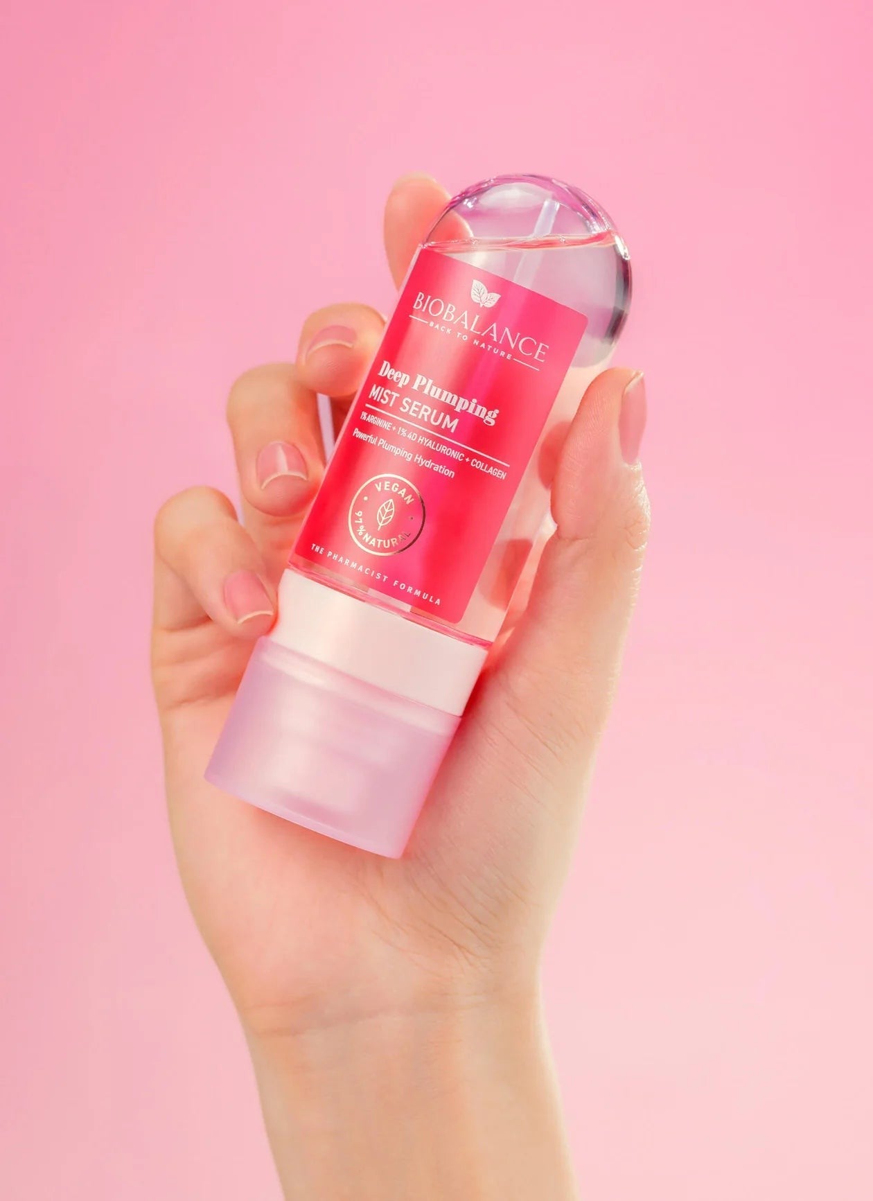 BIOBALANCE Deep Plumping Mist Serum – 80ml | بيو بالانس سيروم بخاخ للترطيب العميق وامتلاء وتحسين مرونة البشرة – 80 مل