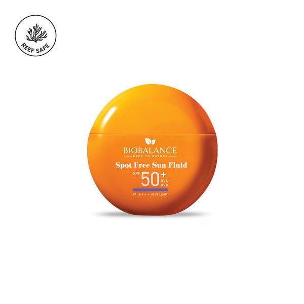 BIOBALANCE Spot Free Sun Fluid SPF50+ PA++++ – 40ml | بيو بالانس واقي شمس مضاد للتصبغات والبقع الداكنة SPF50+ – 40 مل