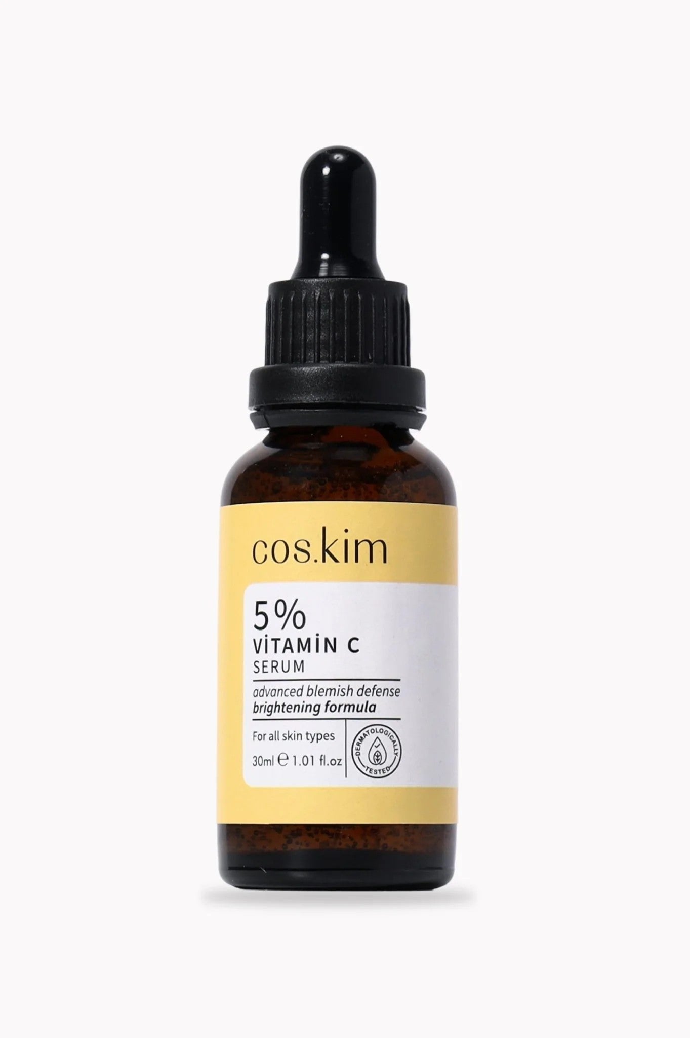 COS.KIM 5% Vitamin C Serum – 30ml | كوس كيم سيروم فيتامين سي للإشراقة وتوحيد لون البشرة – 30 مل