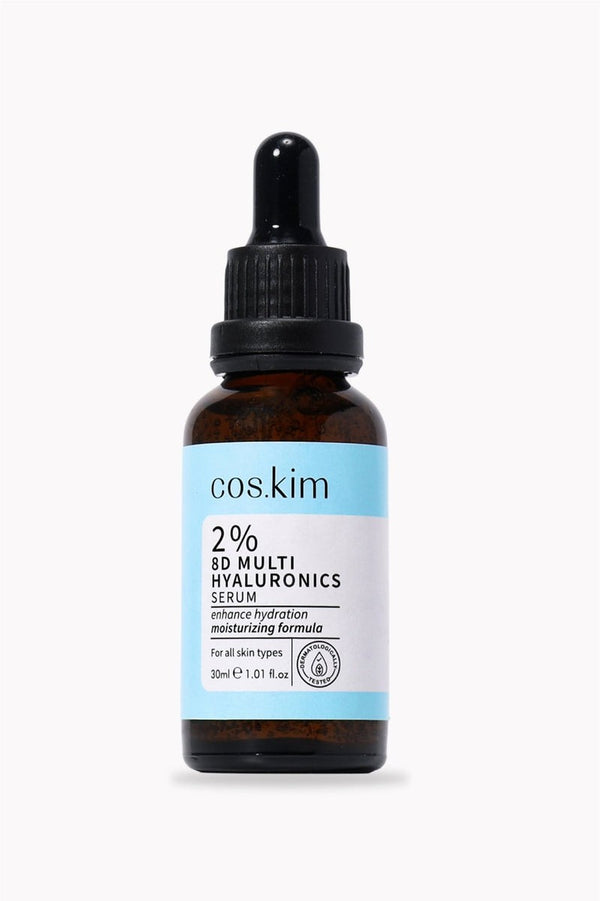 COS.KIM 2% 8D Multi Hyaluronic Serum – 30ml | كوس كيم سيروم متعدد الهيالورونيك للترطيب العميق وامتلاء البشرة – 30 مل