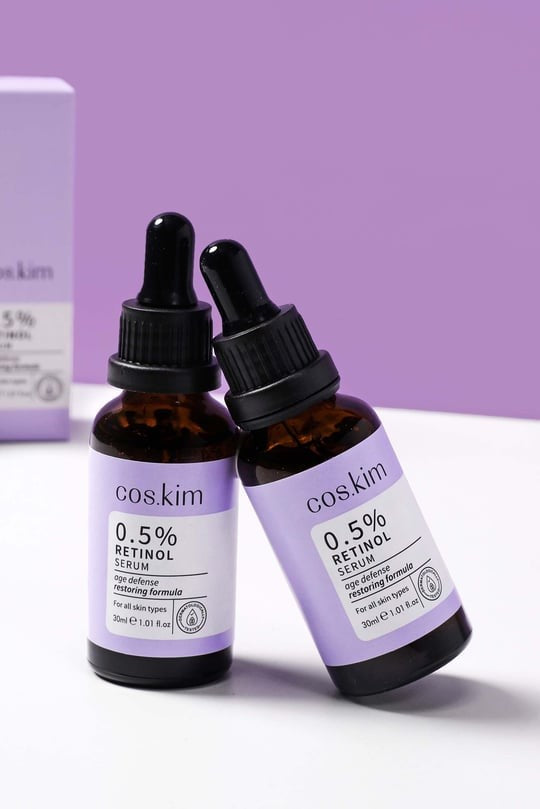COS.KIM Retinol Serum – 30ml | كوس كيم سيروم الريتينول لتجديد البشرة وتقليل الخطوط – 30 مل