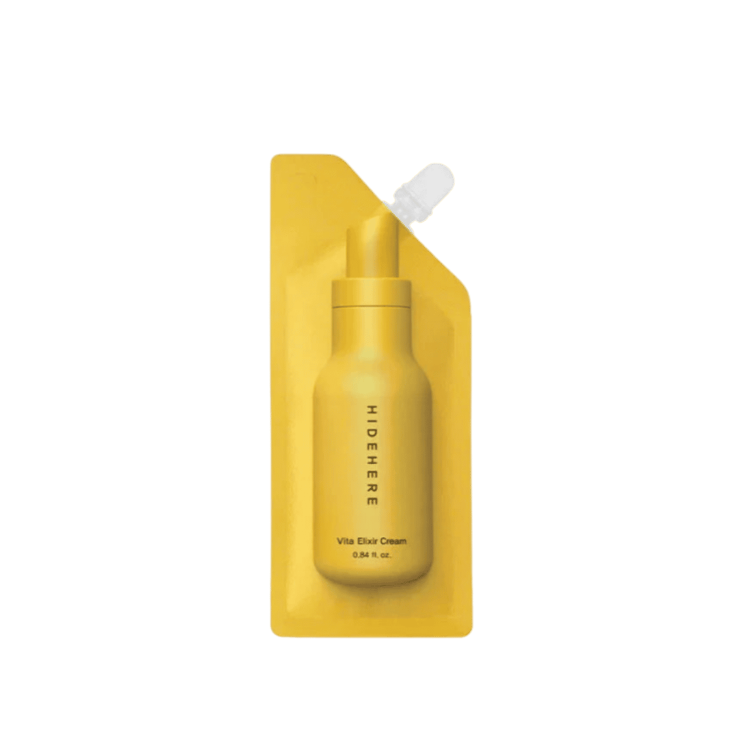 HIDEHERE Vita Elixir Cream – 25ml | هايد هير كريم فيتامينات لإشراقة وتوحيد لون البشرة الباهتة – 25 مل