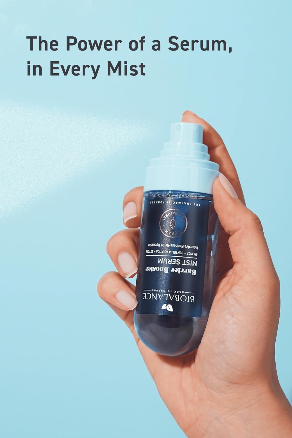 BIOBALANCE Barrier Booster Mist Serum – 80ml | بيو بالانس سيروم رذاذ بالسيكا لتقوية حاجز البشرة وتهدئة الاحمرار – 80 مل