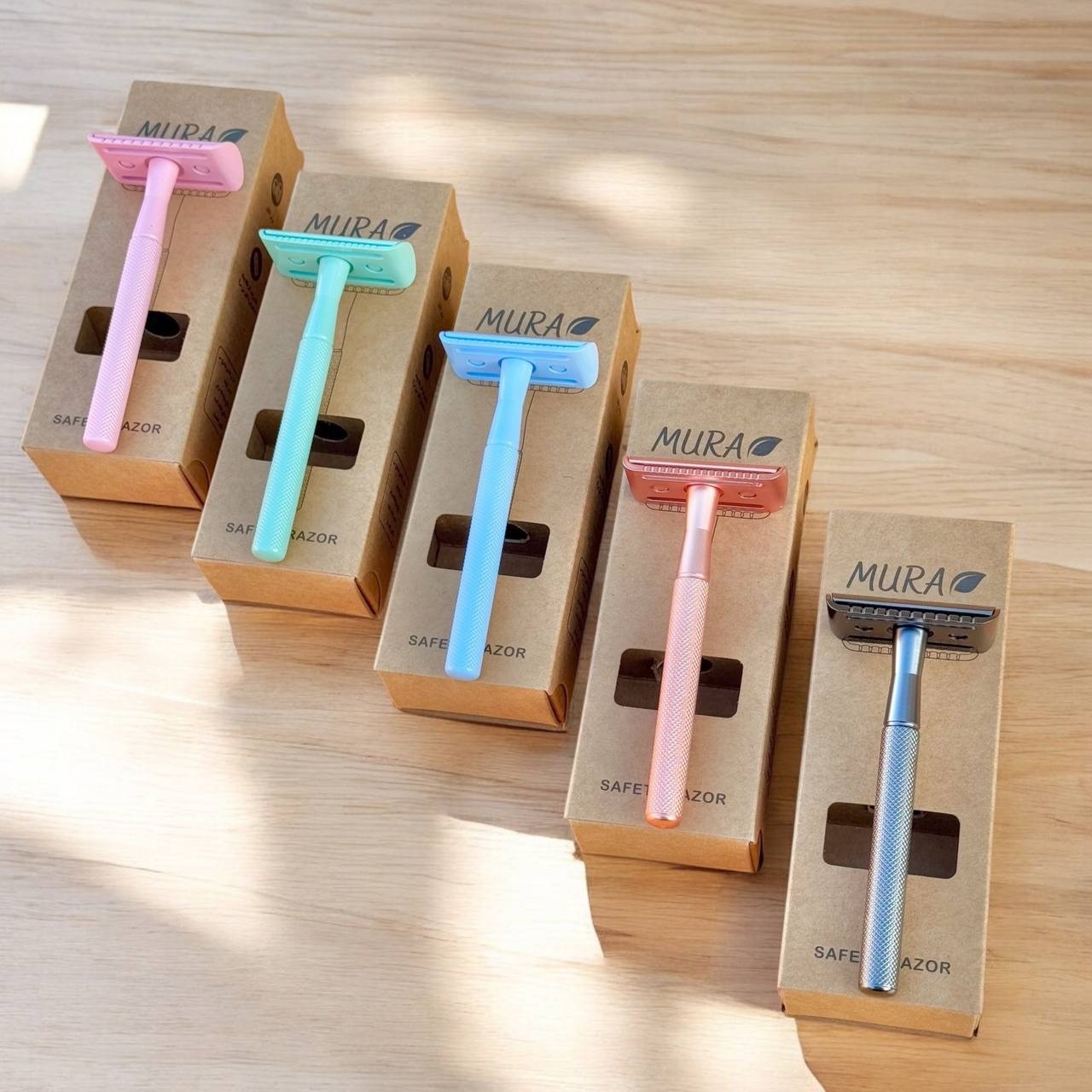 MURA Safety Razor  | مورا موس آمن معدني دائم لإزالة شعر الجسم