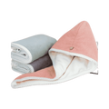 MURA Microfiber Hair Towel  | مورا منشفة مايكروفايبر لتجفيف الشعر وتقليل الاحتكاك والنفشة
