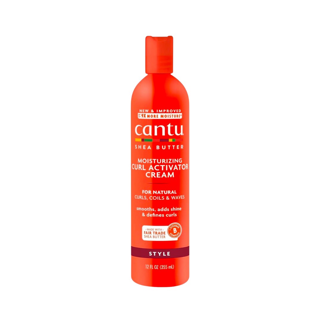 Cantu Shea Butter Moisturizing Curl Activator Cream – 355ml | كانتو كريم مرطب ومنشط لتحديد الكيرلز – 355 مل