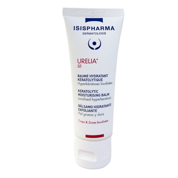 Isispharma Urelia 50 Keratolytic Moisturizing Balm – 40ml | ايزيس فارما يوريليا 50 بلسم مرطب ومقشر لخشونة وسماكة الجلد – 40 مل