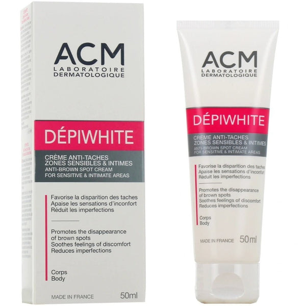 اي سي ام ديبي وايت كريم مضاد للتصبغات للمناطق الحساسة 50 مل | ACM Laboratoire Dermatologique Dépiwhite Anti-Brown Spot Cream for Sensitive & Intimate Areas 50ml