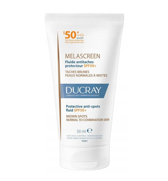 Ducray Melascreen Protective Anti-Spots Fluid SPF50+ – 50ml | دوكراي ميلاسكرين فلويد واقي من الشمس ومضاد للتصبغات SPF50+ – 50 مل