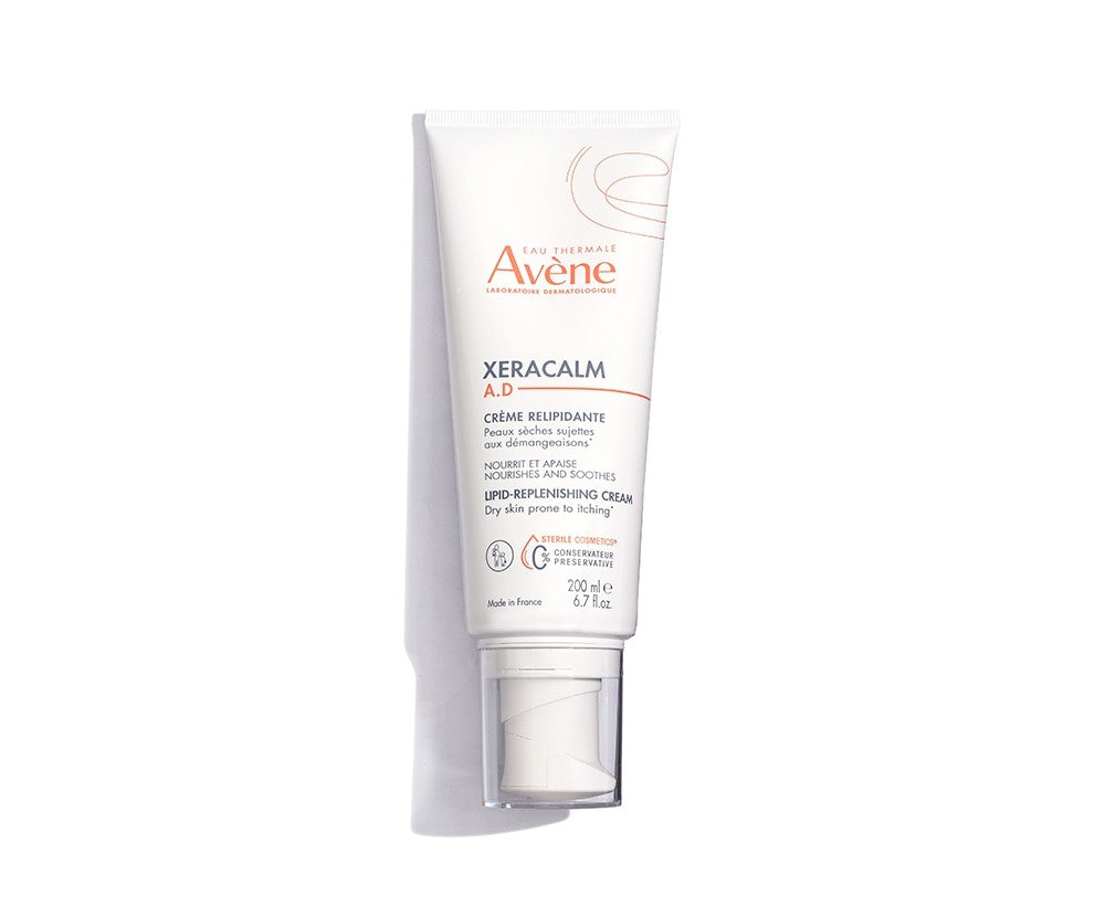 Avène XeraCalm A.D Replenishing Cream – 200ml | افين  A.D كريم مرمم ومغذي للبشرة شديدة الجفاف – 200 مل