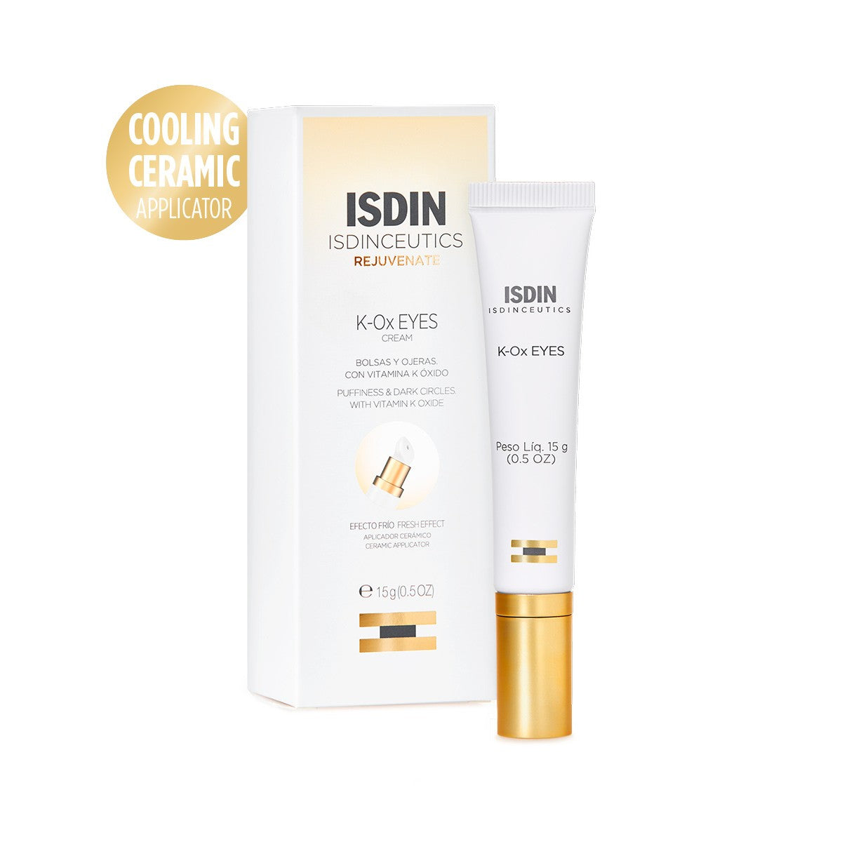 ISDIN Isdinceutics K-Ox Eyes – 15g | ايزدين كريم للهالات والانتفاخ حول العين – 15 غ