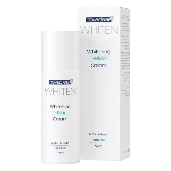 Novaclear Whiten Whitening T-Bikini Cream – 50ml | نوفاكلير كريم لتفتيح منطقة البكيني والمناطق الحساسة – 50 مل