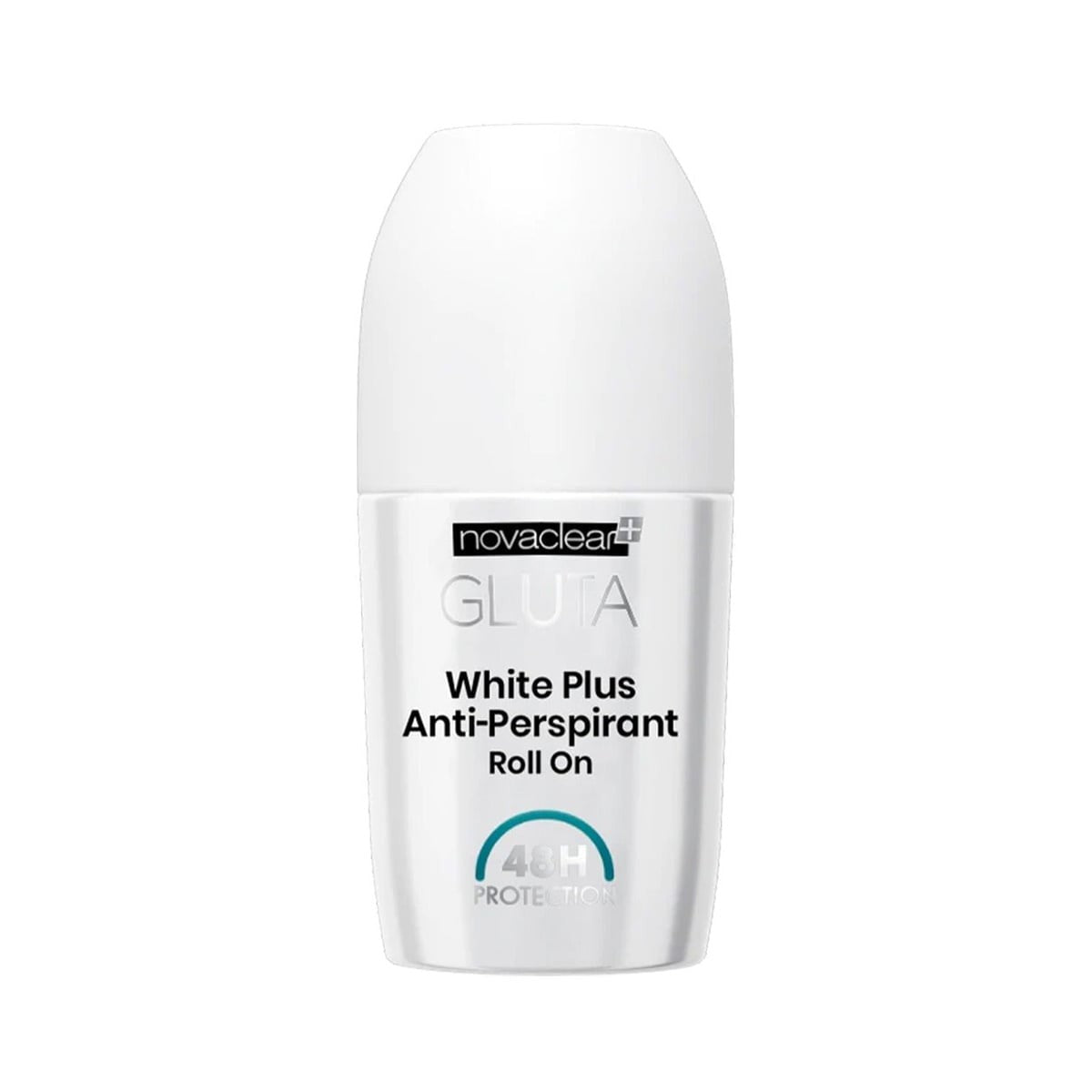 Novaclear Gluta White Plus Anti-Perspirant Roll On – 50ml | نوفاكلير رول اون مضاد للتعرق ومفتح للابط لمدة 48 ساعة – 50 مل