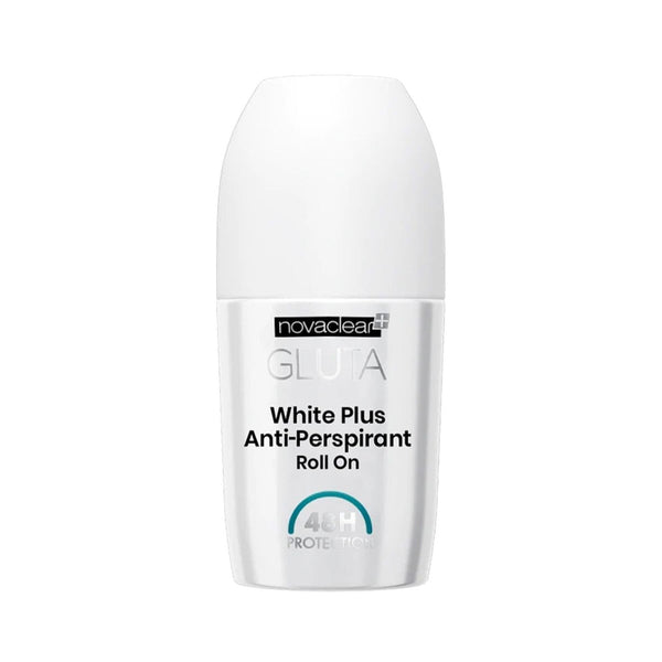 Novaclear Gluta White Plus Anti-Perspirant Roll On – 50ml | نوفاكلير رول اون مضاد للتعرق ومفتح للابط لمدة 48 ساعة – 50 مل