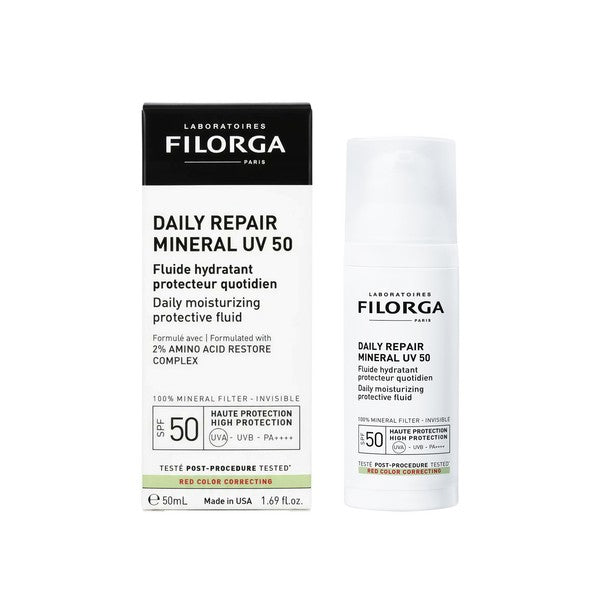 Filorga Daily Repair Mineral UV 50 – 50ml | فيلورغا واقي شمس معدني مرطب ومهدئ SPF50 – 50 مل