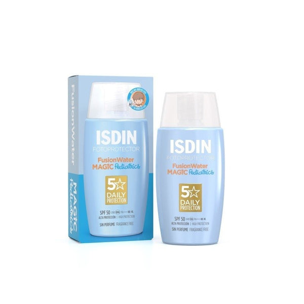 ISDIN Fotoprotector Fusion Water MAGIC Pediatrics SPF 50 – 50ml | إيزدين واقي شمس للوجه للأطفال SPF 50 – 50 مل
