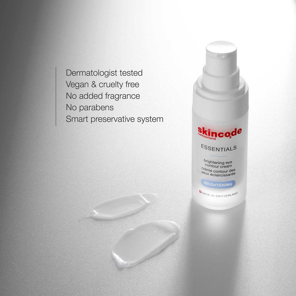 Skincode Essentials Brightening Eye Contour Cream – 15ml | سكن كود كريم تفتيح وإشراقة لمحيط العين – 15 مل