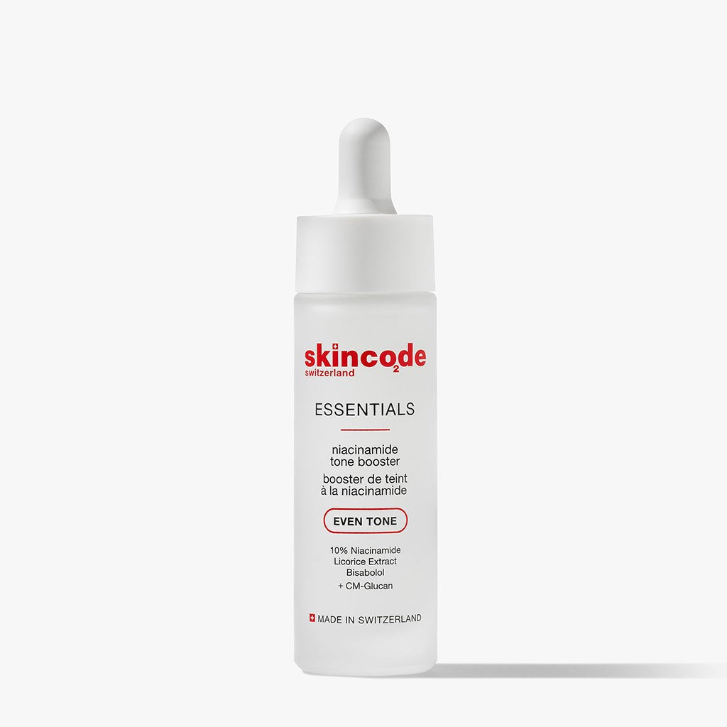 Skincode Essentials Niacinamide Tone Booster – 30ml | سكن كود سيروم توحيد وتفتيح لون البشرة بالنياسيناميد – 30 مل