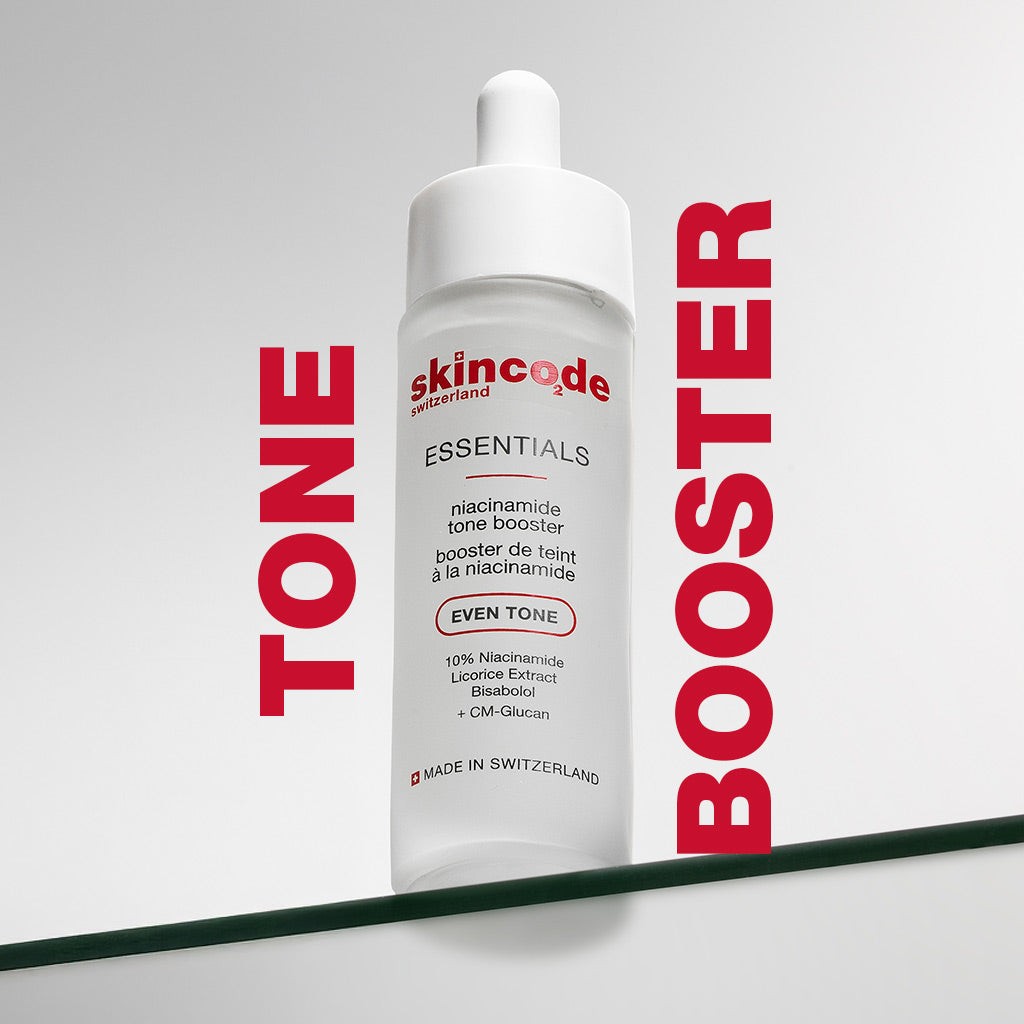 Skincode Essentials Niacinamide Tone Booster – 30ml | سكن كود سيروم توحيد وتفتيح لون البشرة بالنياسيناميد – 30 مل