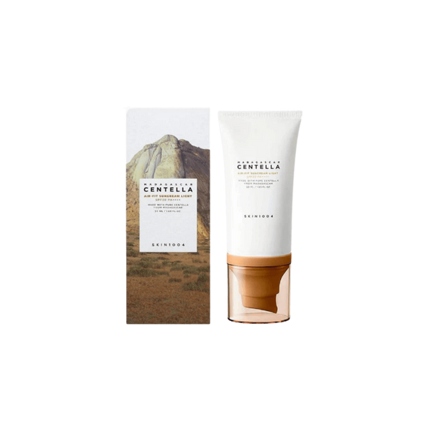 SKIN1004 Madagascar Centella Air-Fit Suncream Light SPF30 PA+++ – 50ml | سكن 1004 واقي شمس خفيف مهدئ بخلاصة السنتيلا للبشرة الحساسة SPF30 – ٥٠ مل