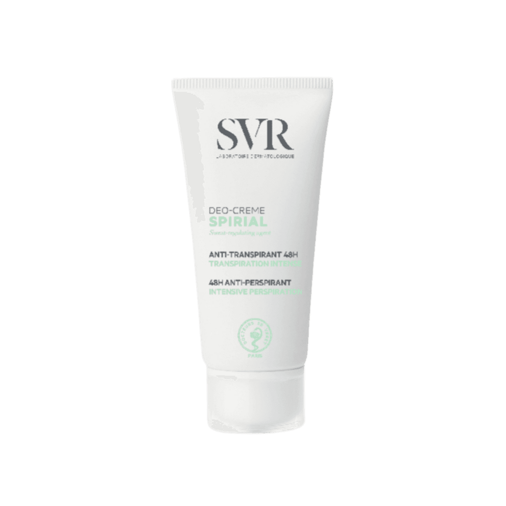 SVR Spirial Deo-Crème 48H – 50ml | إس في آر كريم مضاد للتعرق الشديد ومقاوم للرائحة لمدة 48 ساعة – 50 مل