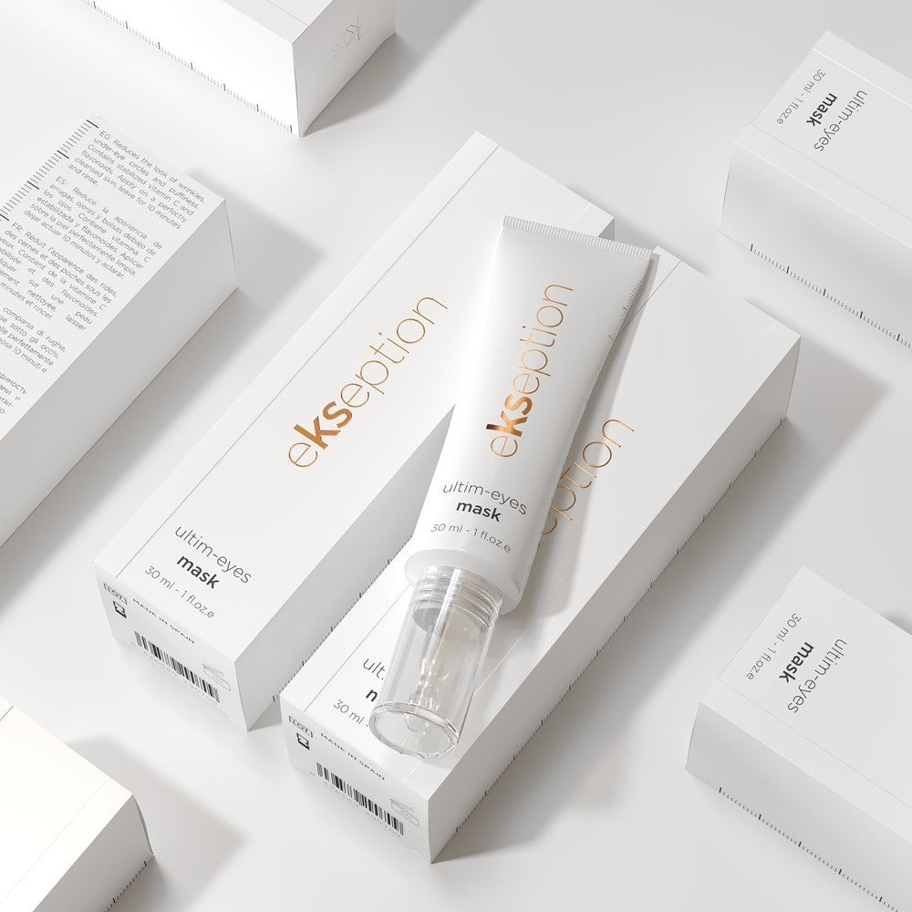 Ekseption Ultim-Eyes Mask – 30ml | إكسبشن ماسك ليلي لتفتيح وترطيب محيط العين وتقليل مظهر الهالات والانتفاخ – 30 مل