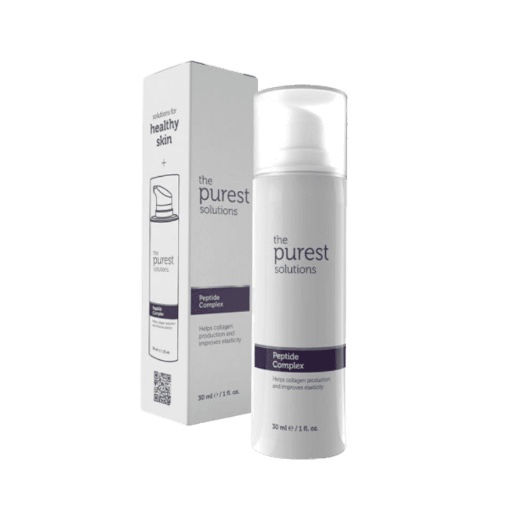 The Purest Solutions Peptide Complex Serum – 30ml | ذا بيورست سولوشنز سيروم الببتيدات لشد البشرة وتقليل الخطوط والتجاعيد – 30 مل