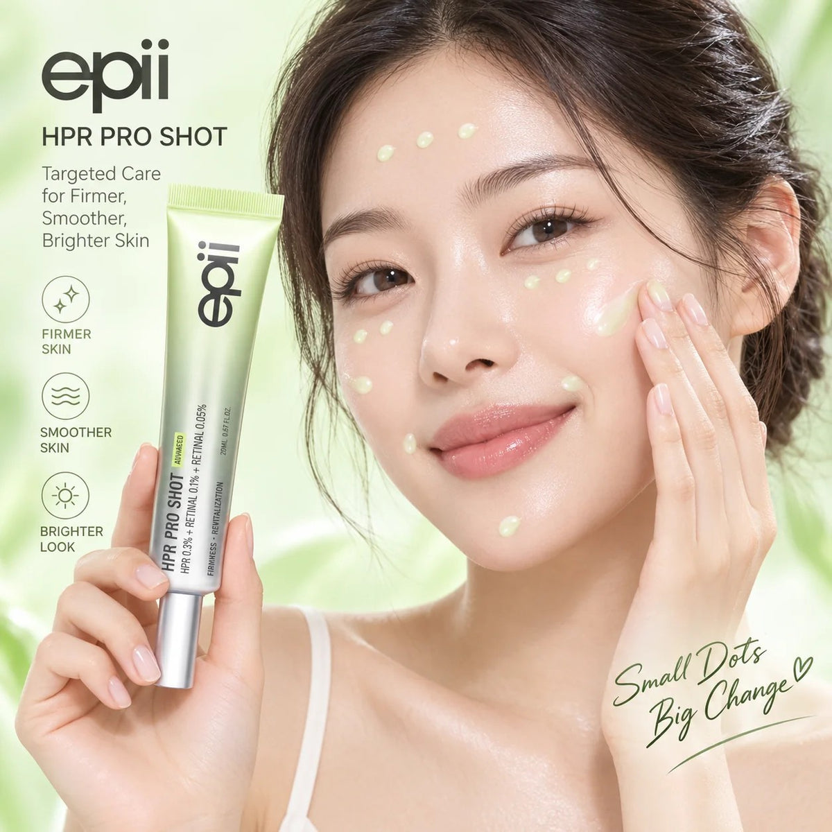 EPii Advanced HPR Pro Shot – 20ml | إي بي آي سيروم ريتينويد متقدم لتجديد البشرة وتقليل الخطوط والتجاعيد – 20 مل