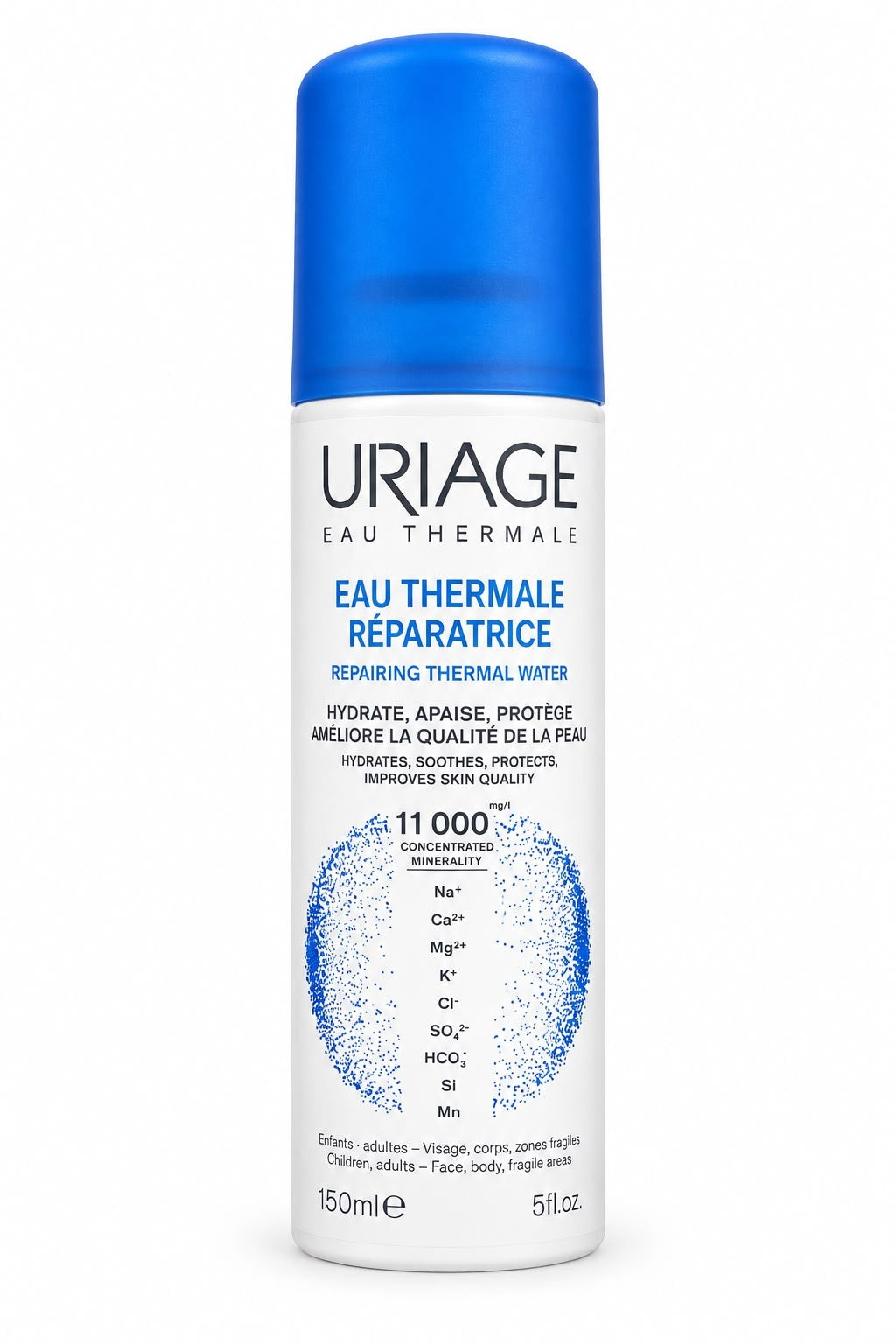بخاخ مياه حرارية لتلطيف البشرة -   150ml Uriage Eua Thermale Réparatrice