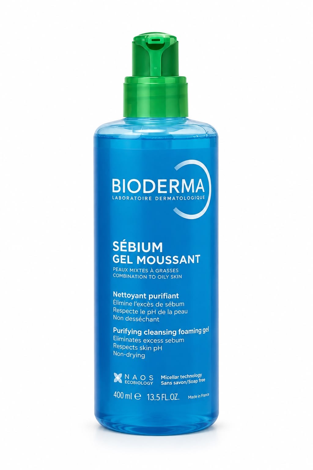 BIODERMA Sebium Gel Moussant Special Offer 500ml | بايوديرما عرض خاص غسول للبشرة الدهنية  x 500 مل