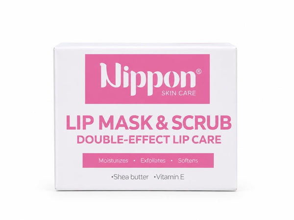 Nippon Lip Mask & Scrub – نيپون ماسك ومقشر الشفاه الوردي