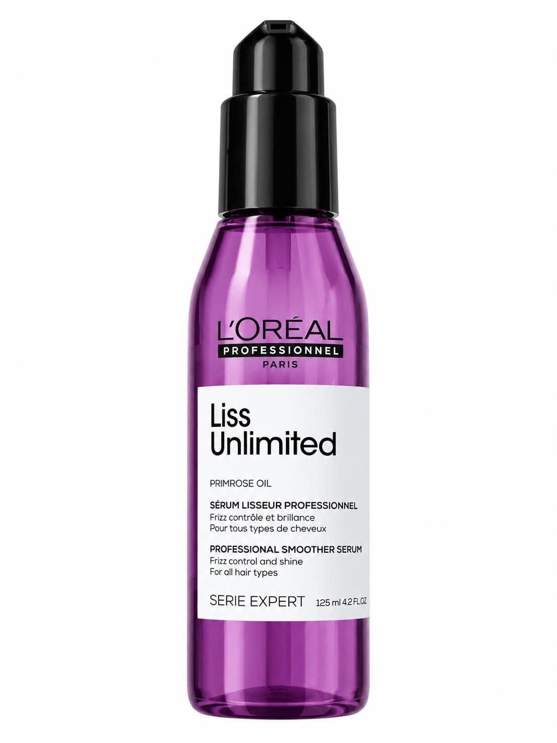 L’Oréal Professionnel Serie Expert Liss Unlimited Smoothing Serum 125ml – سيروم لوريال بروفيشنال ليس أنليميتد ١٢٥مل
