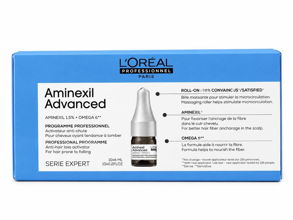 LOréal Professionnel Aminexil Advanced - امبولات لوريال مخصصة للشعر
