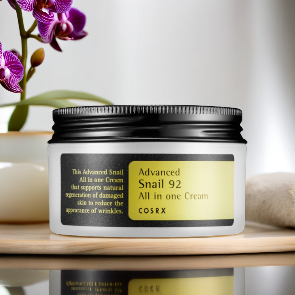 Cosrx Advanced Snail 92 All in one Cream - 100 ml | 100 مل - كوزركس كريم ترطيب موسين الحلزون 92