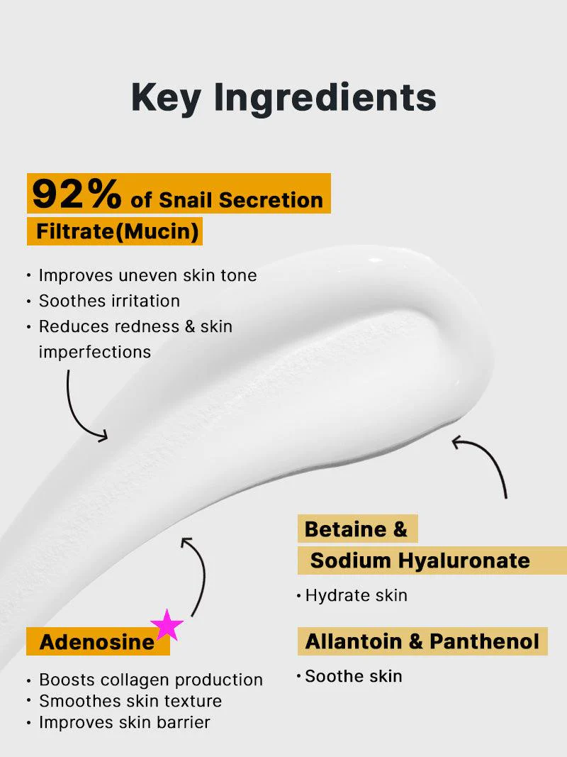 Cosrx Advanced Snail 92 All in one Cream - 100 ml | 100 مل - كوزركس كريم ترطيب موسين الحلزون 92