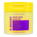 NINE LESS B-Boost Kojic Acid Glow Pad – 80pcs | ناين ليس اقراص الوجه كوجيك اسيد