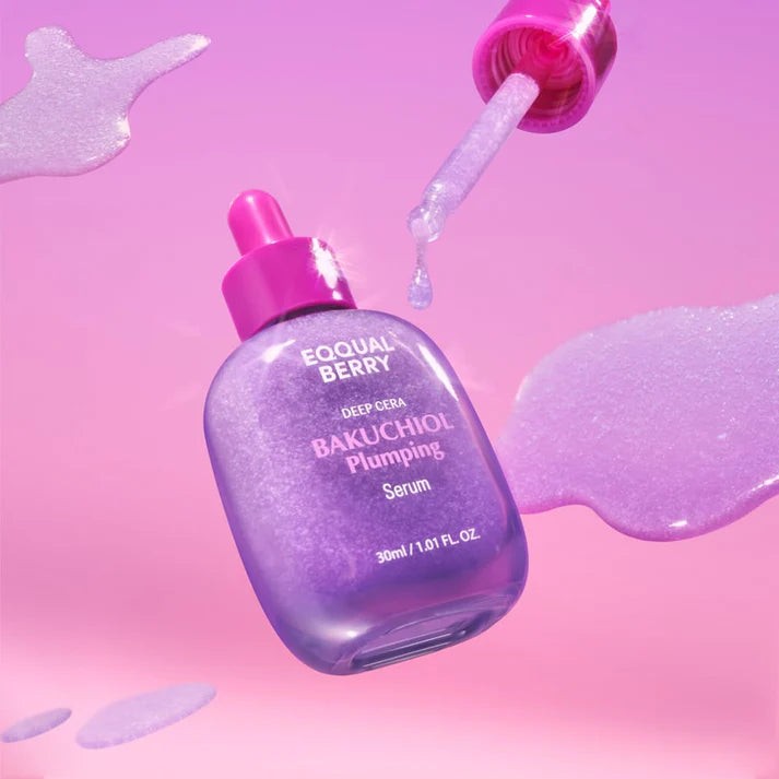 EQQUALBERRY Bakuchiol Plumping Serum - 30ml | ايكوال بيري سيروم الباكتشيول المجدد للبشرة - 30 م