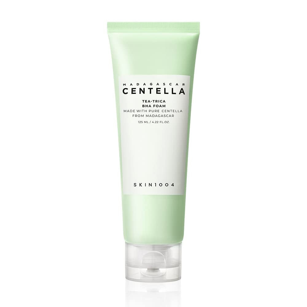 SKIN1004 MADAGASCAR CENTELLA Tea Trica BHA Foam,125ml غسول فوم مقشر للبشرة