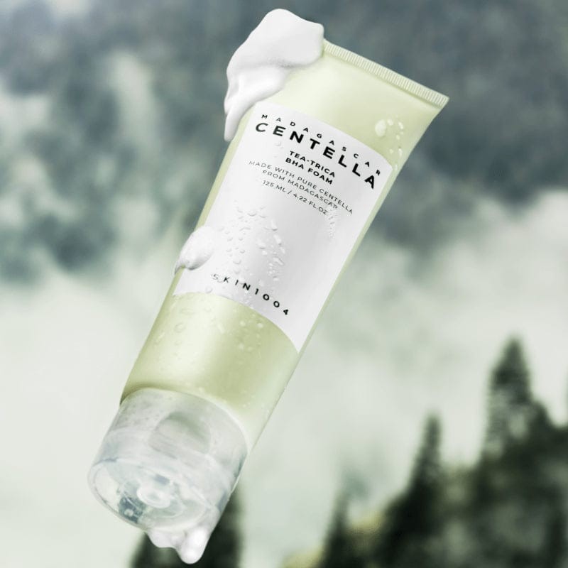 SKIN1004 MADAGASCAR CENTELLA Tea Trica BHA Foam,125ml غسول فوم مقشر للبشرة