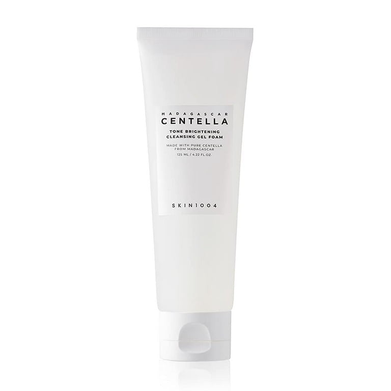 SKIN1004 MADAGASCAR CENTELLA Tone Brightening Cleansing Gel Foam,125ml غسول فوم لتفتيح البشرة