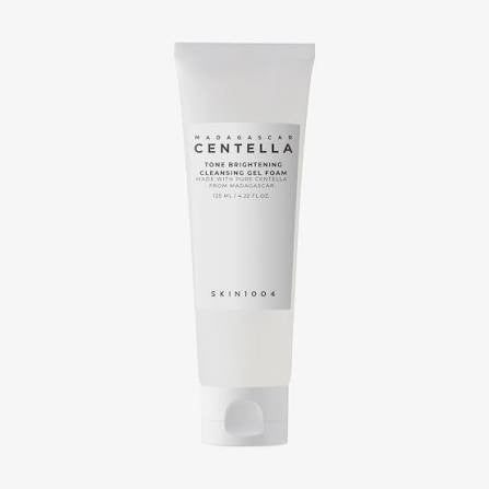 SKIN1004 MADAGASCAR CENTELLA Tone Brightening Cleansing Gel Foam,125ml غسول فوم لتفتيح البشرة