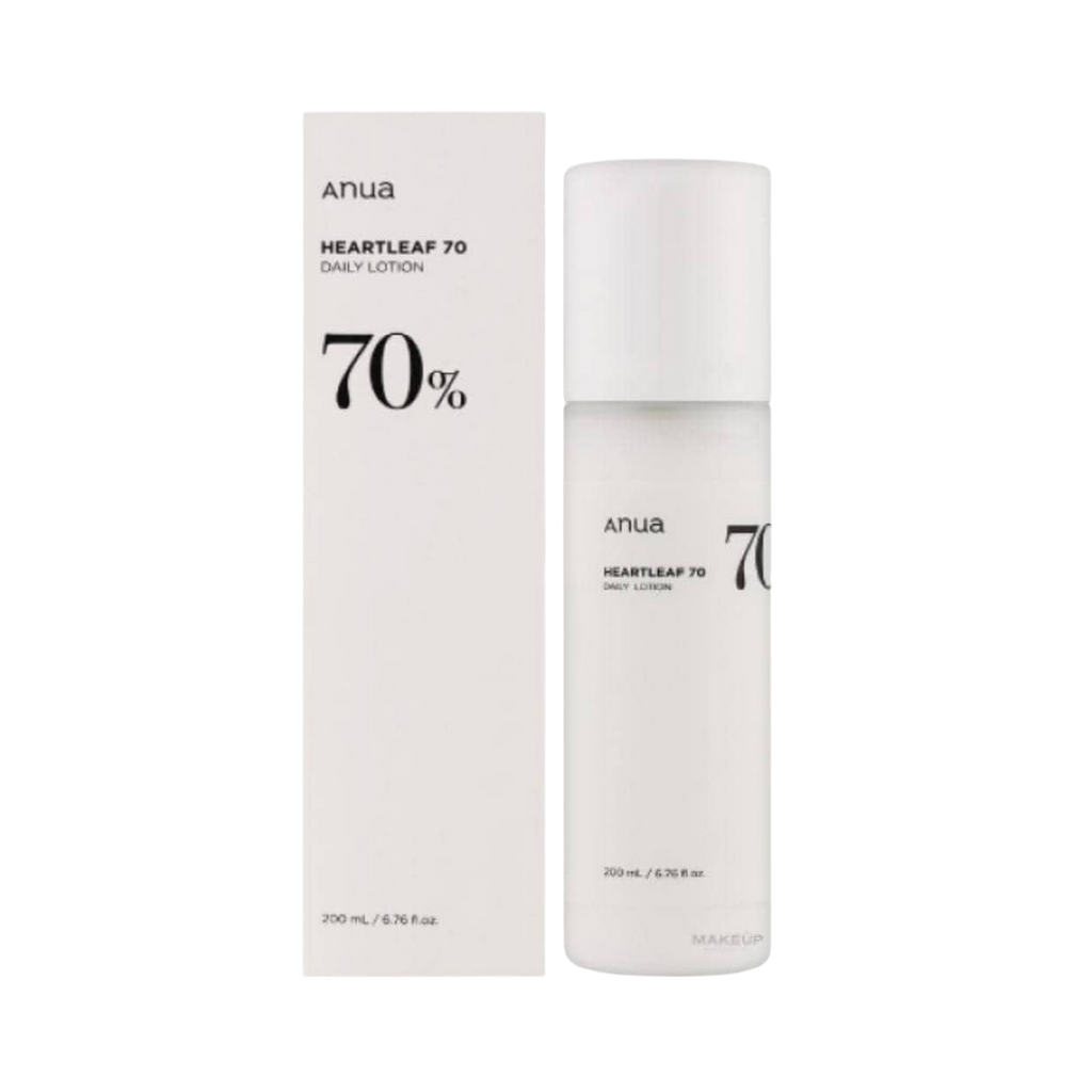 Anua Heartleaf 70+ Hyaluron Daily Lotion - 200ml | أنوا لوشن مرطب بنبات الهارتليف - 200 مل