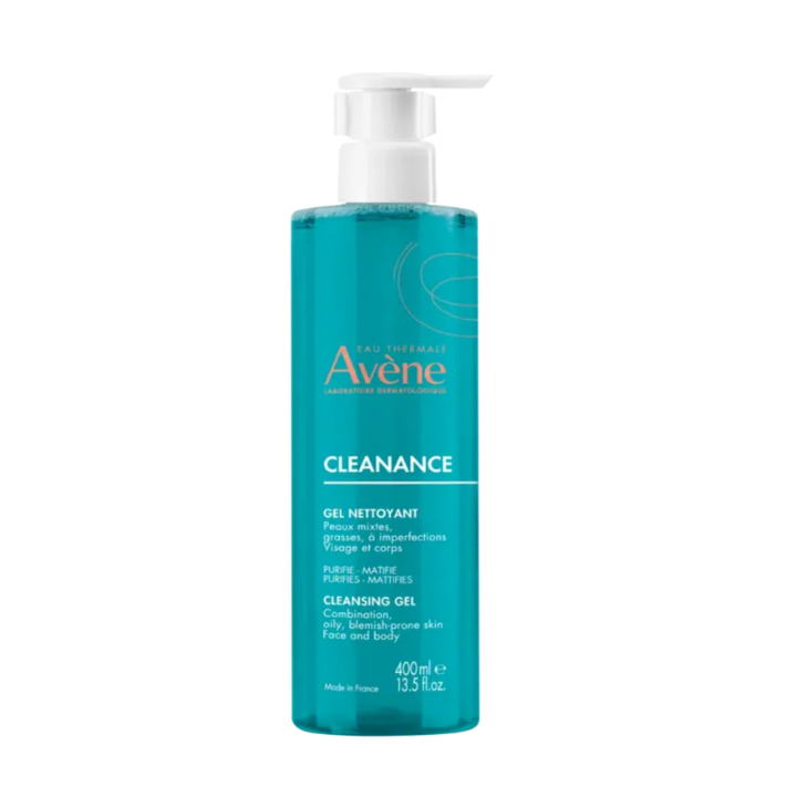 افين غسول جل بمياه حرارية - 400 مل Avene Eau Thermale Cleansing Gel - 400ml