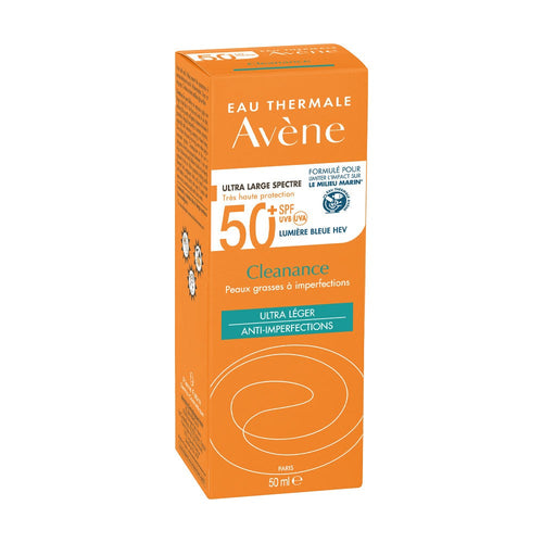 AVENE fluid spf 50+ tinted , 50ml واقي شمس ملون.