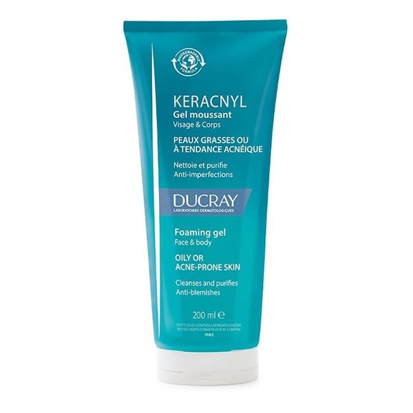 DUCRAY Keracnyl Foaming Gel 200 mL جل كيراكنيل الرغوي 200 مل