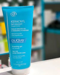 DUCRAY Keracnyl Foaming Gel 200 mL جل كيراكنيل الرغوي 200 مل