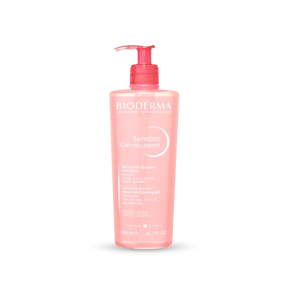غسول بايوديرما للبشرة الحساسة | Bioderma Sensibio Gel Moussant Nettoyant Apaisant Micellaire