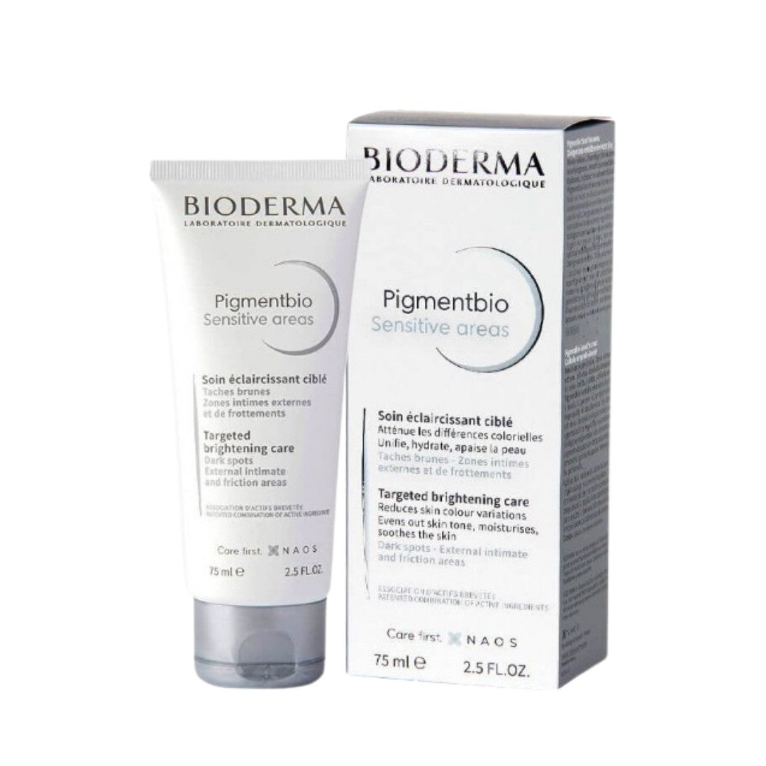 BIODERMA Pigmentbio Sensitive Areas - 75ml | بايوديرما كريم لتفتيح المناطق الحساسة - 75 مل