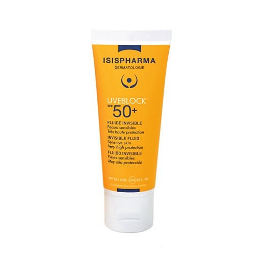 ++++Uveblock SPF+50 Fluid Invisible Pa واقي شمس مع حماية عالية جداً SPF+50