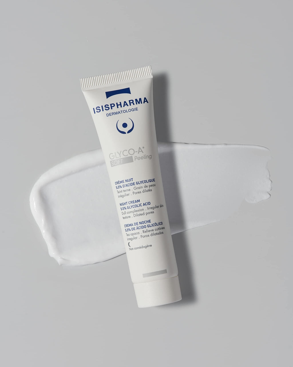 ISISPharma GLYCO-A SOFT Peeling Night Cream 5,5% كريم ليلي مجدد للبشرة